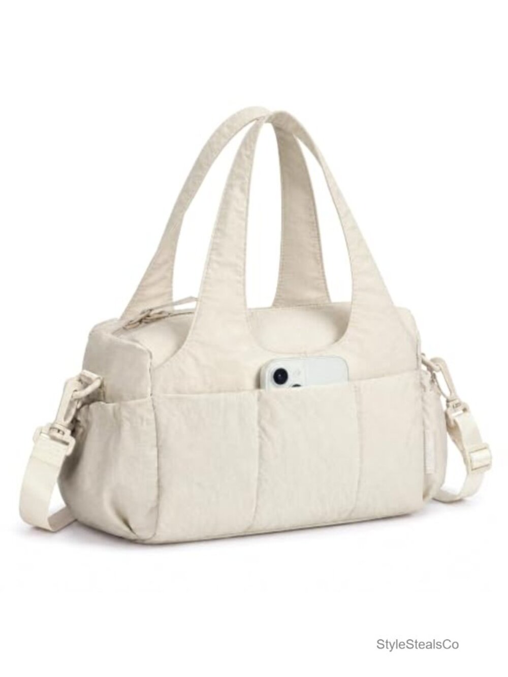 Mini Gym Bag with Yoga Mat Holder Duffel Crossbody Dance Workout
